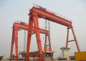 China 220V 480V 20 Ton Double Girder Gantry Crane A3 A8 Heavy Duty Overhead Crane on sale