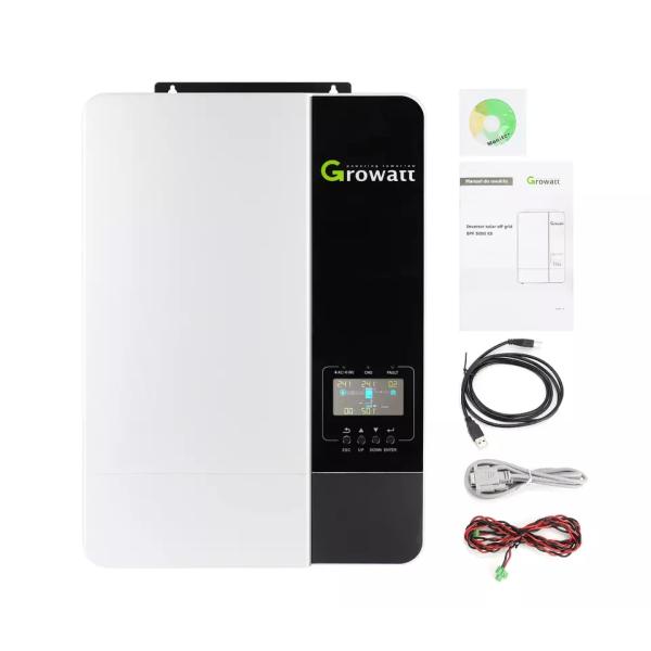 GROWATT 48V DC SPF 5000 ES Growatt off grid Inverter Growatt Hybrid Off Grid Inverter