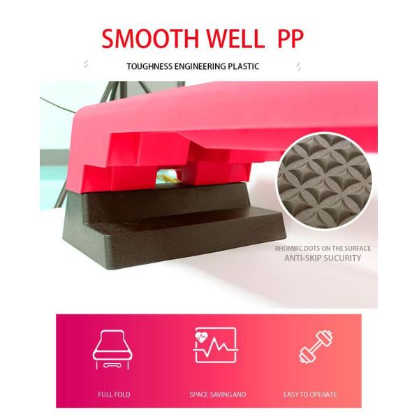 90CM ABS Aerobic Step Deck Exercises For Beginners PP 6.8kg 360MM
