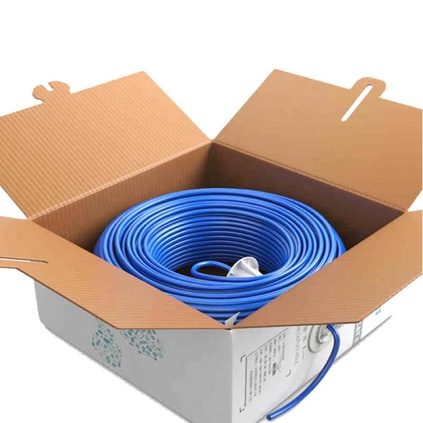 Custom Length 23 Awg Cat6 Cat6a UTP Network Cable For Camera