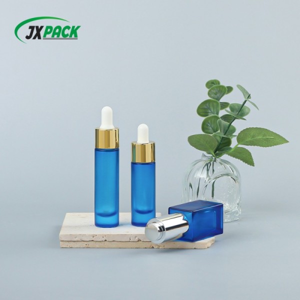 Leak-Proof Glass Serum Dropper Bottle with Multiple Size Options and Customizable Appearance