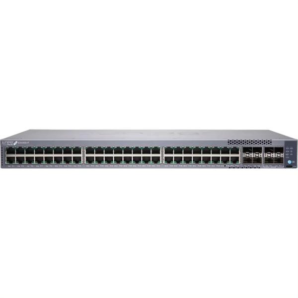 Full-Duplex Half-Duplex Communication Mode EX4100 48-Port 10/100/1000BaseT Network Switch for Fast Data Transfer