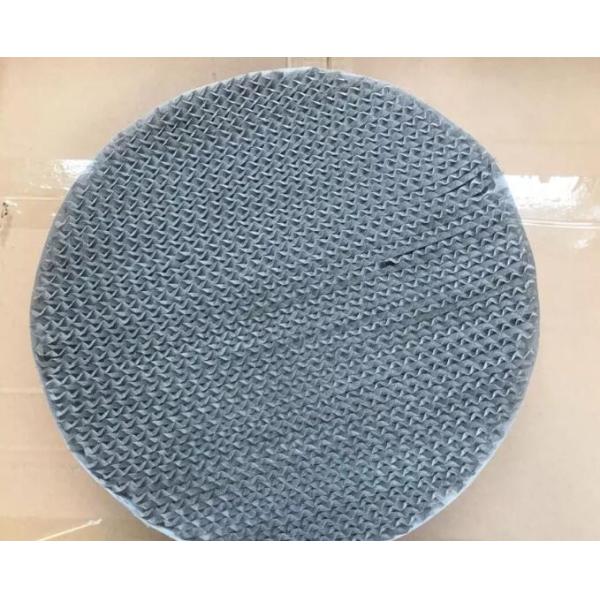 High Surface Area Orifice Corrugated Packaging , Structure Packing In Distillation