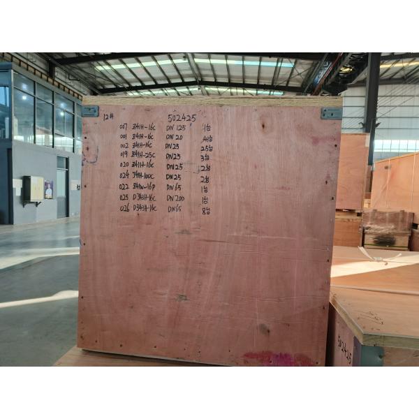DN500 WC6 Gate Valve with Welded Connection for High Pressure and High Temperature Applications