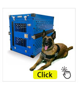 Travel Impact Collapsible Dog Crate 34 Inch Rustproof With Stackable Corner