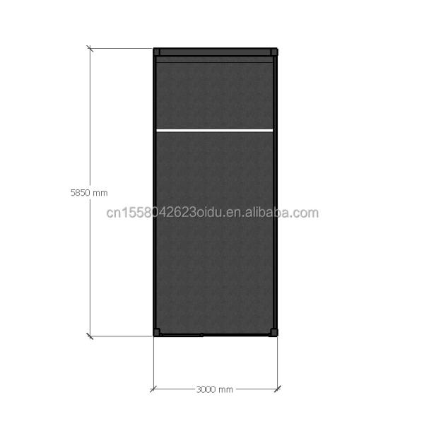 Modern Design Sandwich Panel Flat Pack Container Mobile Modular Shipping Corrugated House for Coffee Shop or Container Bar