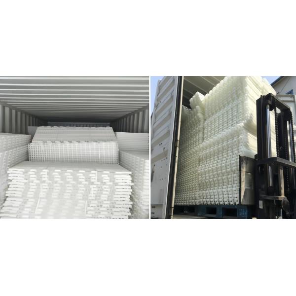 Recyclable Poultry Farm Plastic Floor Damp Proof Stackable Plastic Floor Slats