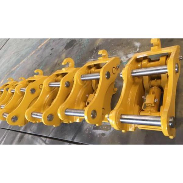 Manhandle Drive Cat Excavator Attachments Quick Coupling Convenient Time Saving