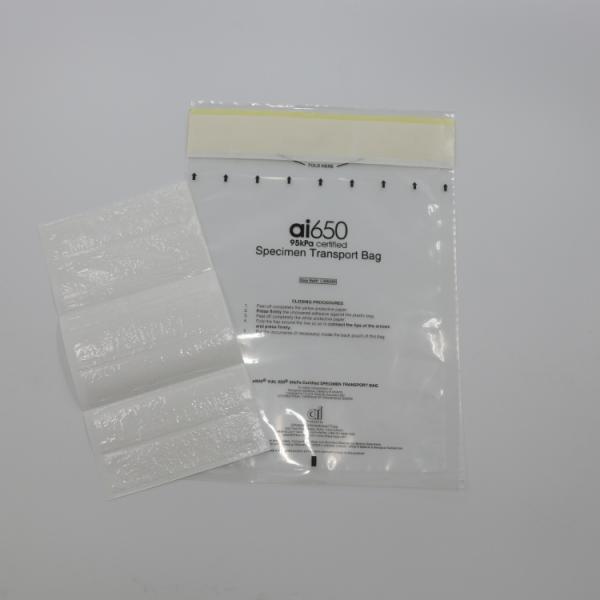 Lab Biohazard Self-Adhesive Autoclave Specimen LDPE Bags