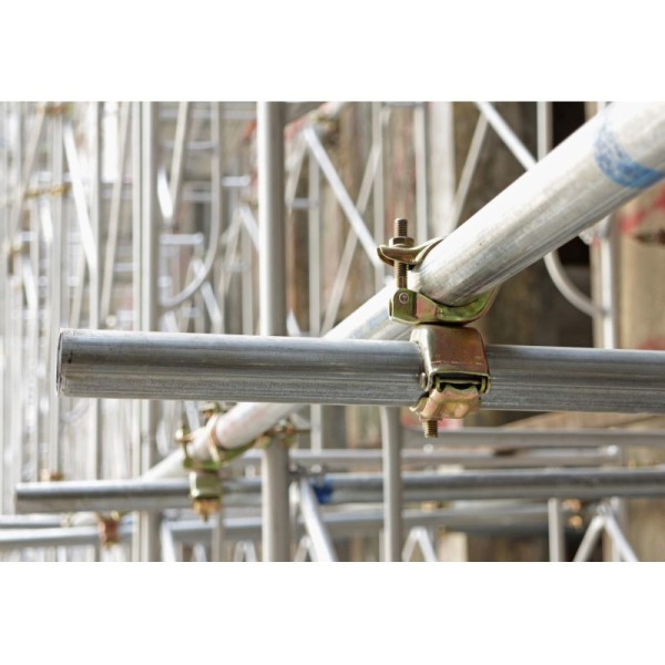 48.3mm Scaffolding Right Angle Coupler with Hot Dip Galvanized Finish and Grade 8.8 High-Strength T-Bolts