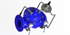 China Globe Type Hydraulic Flow Control Valves EPDM Nylon Reinforcement Diaphragm on sale