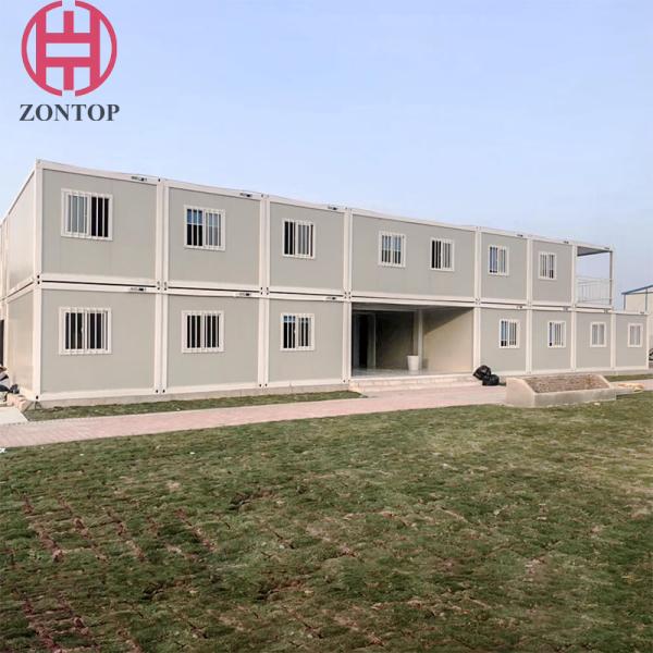 Zontop 2 Story 40 Ft Building Material Steel Structure Modular Apartment Prefabricated Homes Prefab Container House