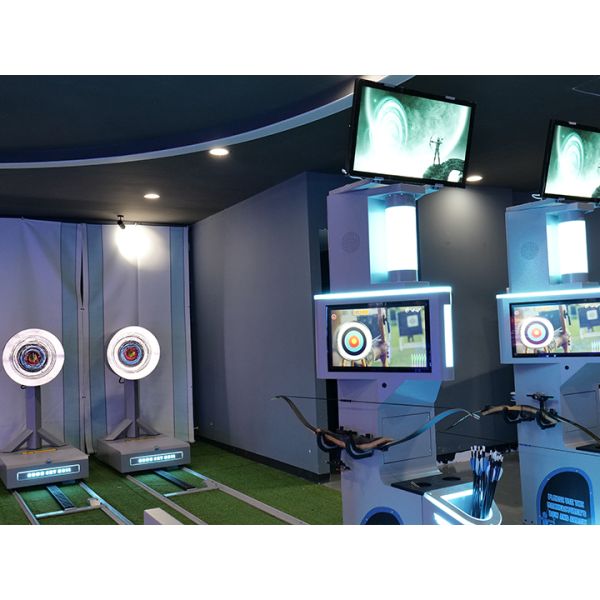 Smart Archery Shooting Machine Commercial AR Interactive Archery Simulator Intelligent Archery Simulator 4D Feedback Smart Commercial Archery Arcade