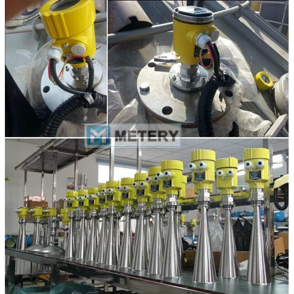 Corrosive liquid radar level meter