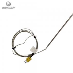 China 0.5mm2 K Type Sensor Fiberglass Stainless Steel Wire Braiding on sale