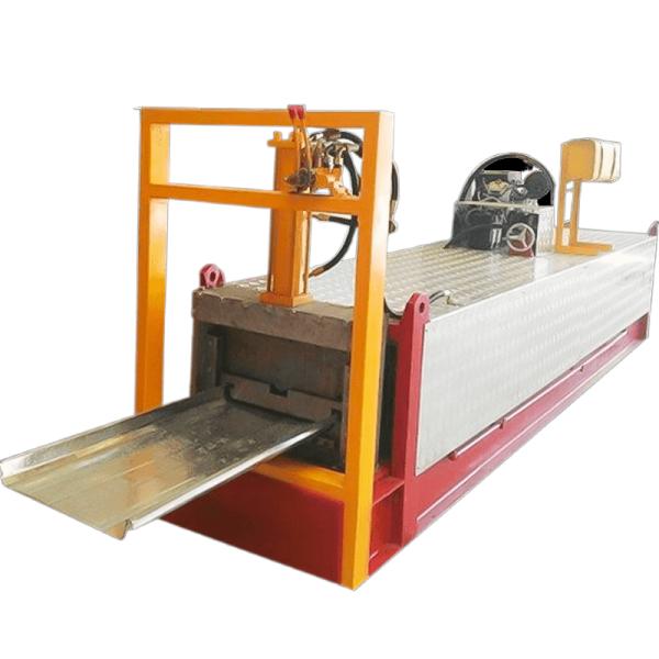 0.3-0.8mm Aluminum Galvalume Kr18 Standing Seam Roof Forming Machine Portable Standing Seam Making Machine