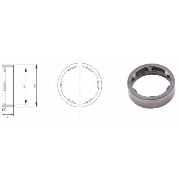 corrosion resistance Custom Tungsten Carbide Parts Cage For Oil Field