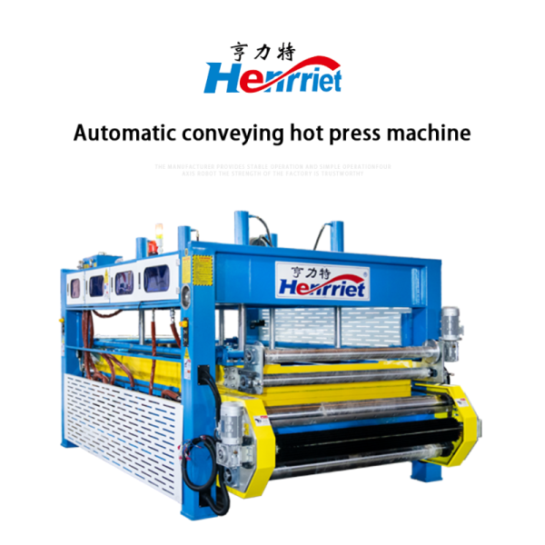 Customized Automatic Conveyor Hot Press Production Line with 50T Maximum Pressure and 3500mm*1800mm Workbench for Art Doors