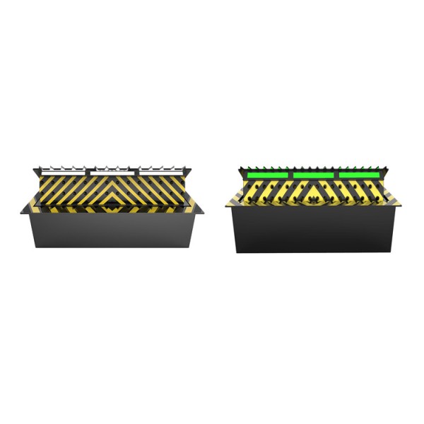5.5KW A3 Steel SUS304 Hydraulic Road Blocker for High Security Traffic Control