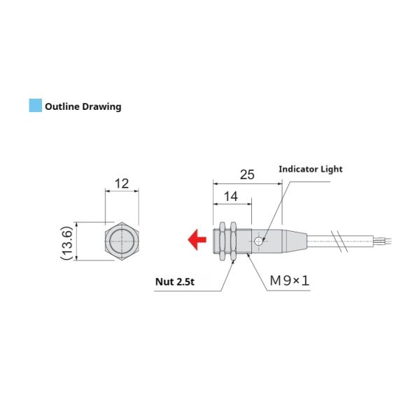 12mA Low-drift Current Measurements Accurate Magnetic Proximity Sensors Inductive Switches for Control System CNC Machine