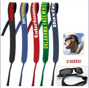 China colorful customer printing simple sunglasses neoprene sports eyeglasses holder strap on sale