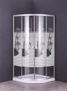 Buy cheap Sliding Glass Door Shower Enclosure , Bathroom Shower Stalls Easy Installation product