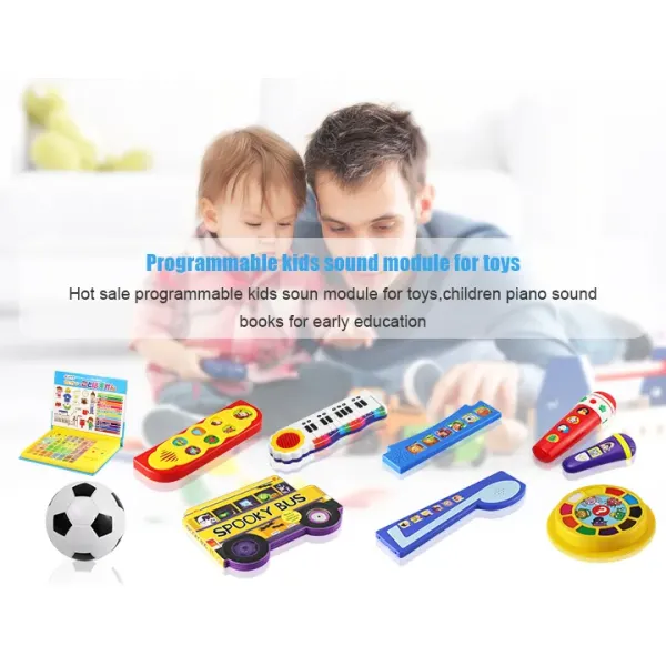 Customized Size ABS Material Sound Book CE Certified Educational Toy Talking Book