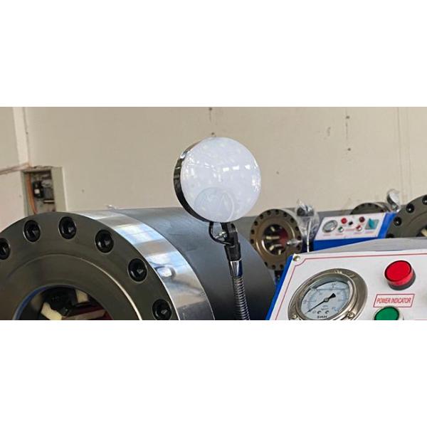 MS-51CG Brake Hose Crimping Machine with 500T Crimping Force High Precision Micrometer and Double Operating Mode