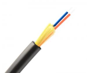 Buy cheap OFNP Ftth Optical Fiber Cable , Multimode Armored Fiber Optic Cable For Telecom Network product