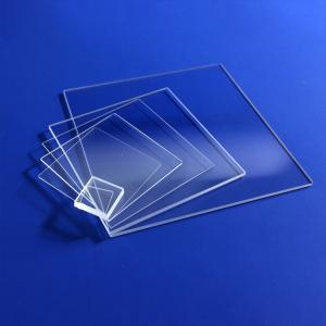 China Optical UV Quartz Glass Discs Clear Colour 0.1-30mm Thickness on sale