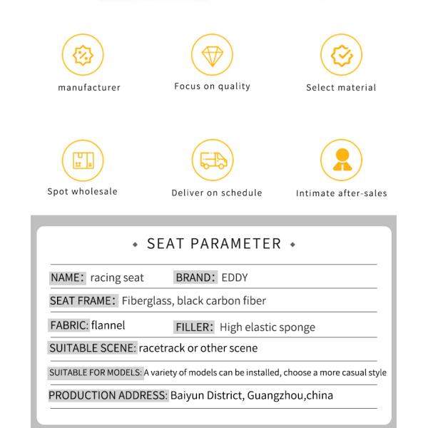 Racing Seat – Ultimate Support for Track & Street