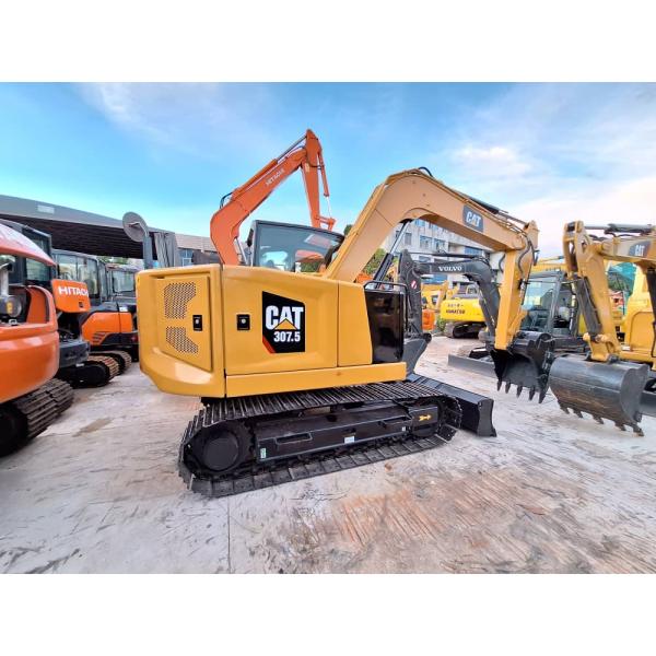 2022 original paint Mini excavator Used CAT 307.5 Excavator digger for sale