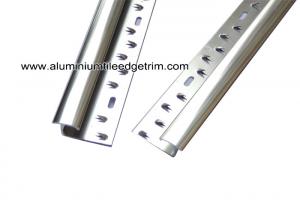 Buy cheap Aluminum Laminate To Carpet Threshold / Trim / Door Strip With Glossy Silver product