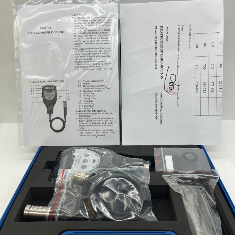 SRT-5100S Digital Anchor Profile Gauge Surface Profile Tester