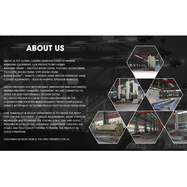 Hydraulic Foldable Shop Boom Provision Crane Manufacturers Sale Marine Ship Deck Crane
