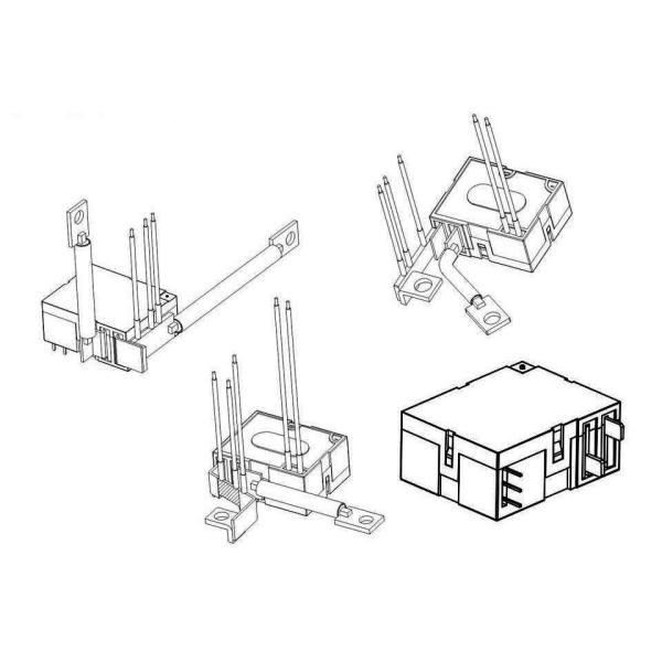 1B Contact Form Mechanical Latching Relay with 60A 250VAC Rated Load