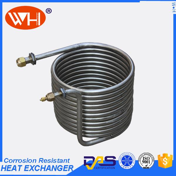 spiral heat exchanger price, mulltifunctional coil, double pipe heat exchanger application