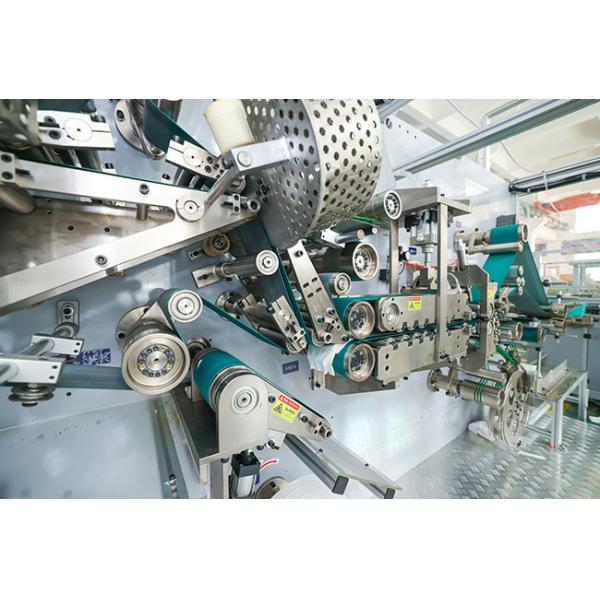 PLC Control Intelligent Training Pants Production Line High Efficiency Full Servo