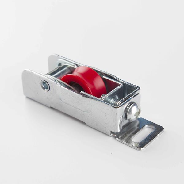 Iron External Frame Material Aluminium Door and Window with Pulley Sliding Rollers