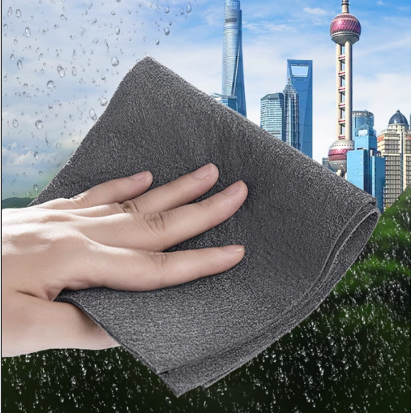 Reusable Thickened Eco-Friendly Microfiber Cleaning Cloth for Kitchen and Glass Cleaning