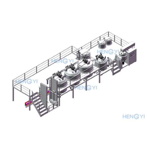 High-Efficiency Homogenizing Detergent Line for Liquid Detergent Industry