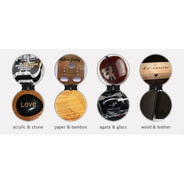 Cosmetics QR Code Laser Marking Machine Pulse Frequency With Power Switch