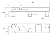 Lift Safety 500kg Elevator Weighing Load Cell Reliability For Industrial Sectors