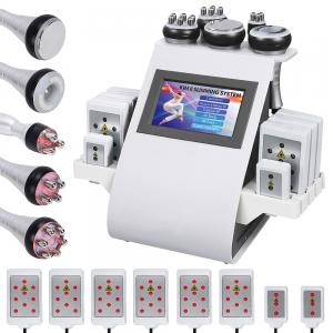 Buy cheap Ultrasonic 6-1 Slimming Cavitation And Laser Lipo Machine Iso13485 product