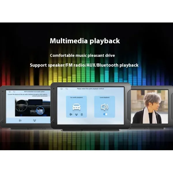 7" Carplay Portable Car Navigation Multimedia MP5 Multi Function Connected Car Bluetooth