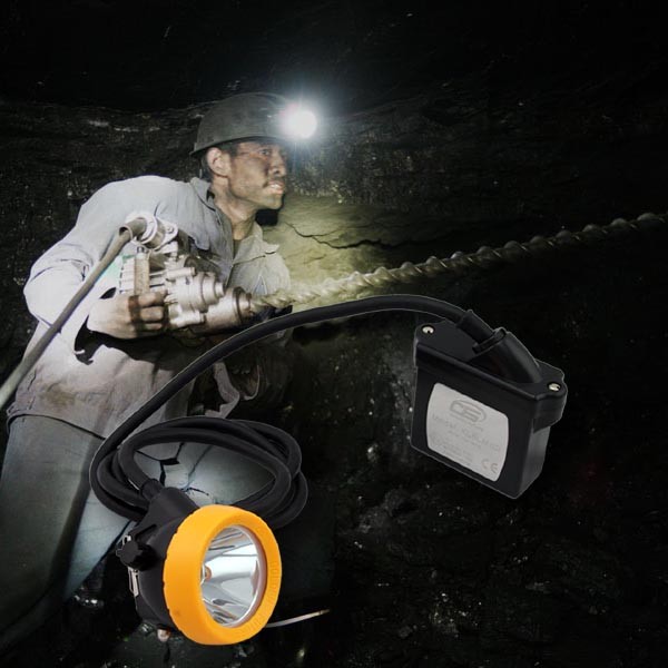KL5LMC Industrial LED Lights , Corded LED Mining Headlamp High Brightness