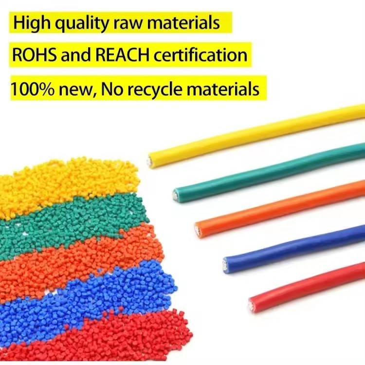Complete UL1007 20AWG Electronic Wire PVC Copper Core Electronic Cable Grey 83*83*58CM