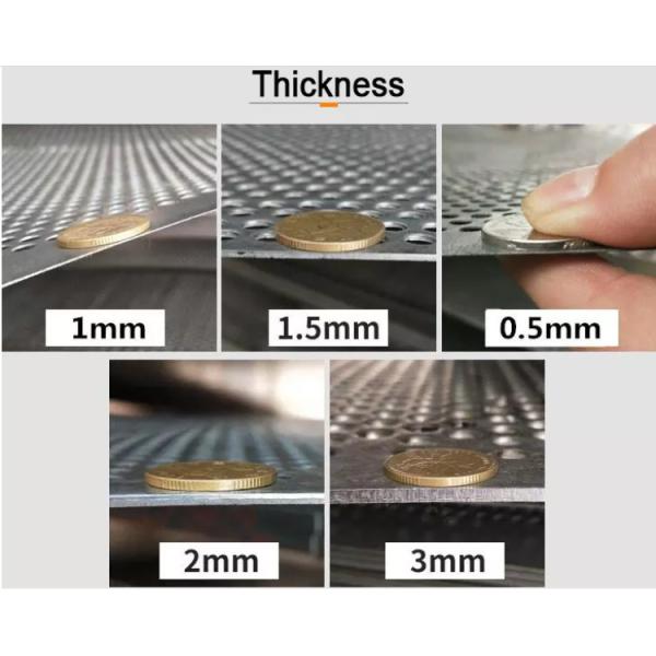 Slotted Hole 2mm Metal Mesh Screen Perforated Stainless Steel Mesh ST37