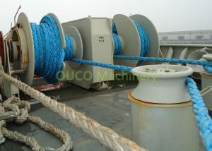 China Customized Capacity Marine Deck Winches , Hydraulic Electric Boat Anchor Winch on sale