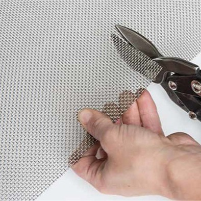 High Flow Rate 50 Mesh Stainless Steel 316 Woven Mesh Filter For Water Filtration